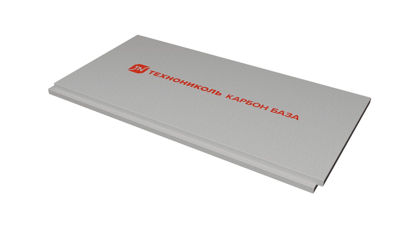 Экструзионный пенополистирол CARBON BASIC (КАРБОН БАЗА) 100х580х1180мм/4шт/2.738м2/0.274м3 купить в Санкт-Петербурге