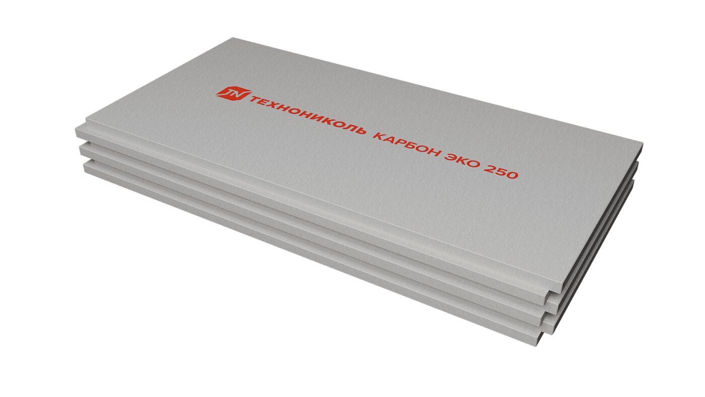Экструзионный пенополистирол CARBON ECO 250 (КАРБОН ЭКО) L-100х580х1180мм/4шт/2.74м2/0.274м3 купить в Санкт-Петербурге