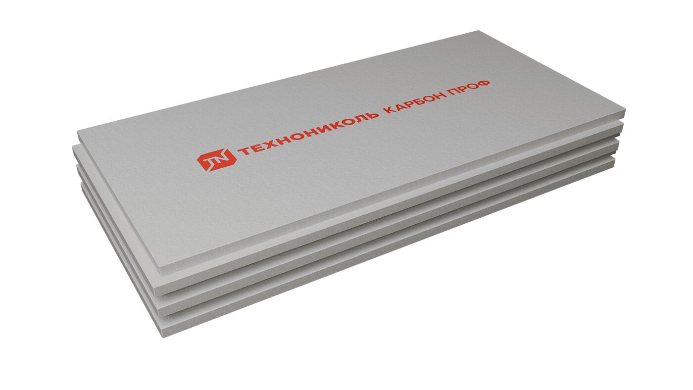 Экструзионный пенополистирол CARBON PROF 300 (КАРБОН ПРОФ) 80х580х1080мм/5шт/3.422м2/0.274м3 купить в Санкт-Петербурге