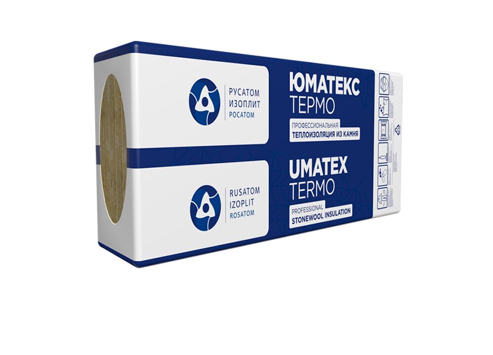 Umatex Termo WAS 25t PL/21 30х600х1200мм/10шт/7.2м2/0.22м3, Коричневый