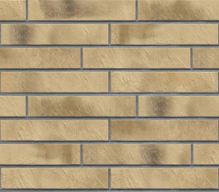 Термопанель рядовая ППС Paradyz Eremite Sand 460х1500х80мм (0.565м2) CeramoTHERM, Sand