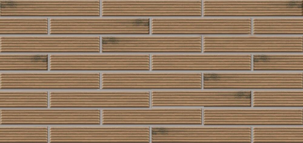 Термопанель рядовая ППС Paradyz Carrizo Wood 460х1500х100мм (0.565м2) CeramoTHERM, Wood