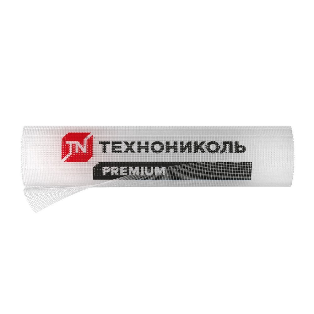 ТЕХНОНИКОЛЬ 2000 S Стеклосетка фасадная щелочестойкая 50м2, белый купить в Санкт-Петербурге ТЕХНОНИКОЛЬ 2000 S Стеклосетка фасадная щелочестойкая 50м2, белый