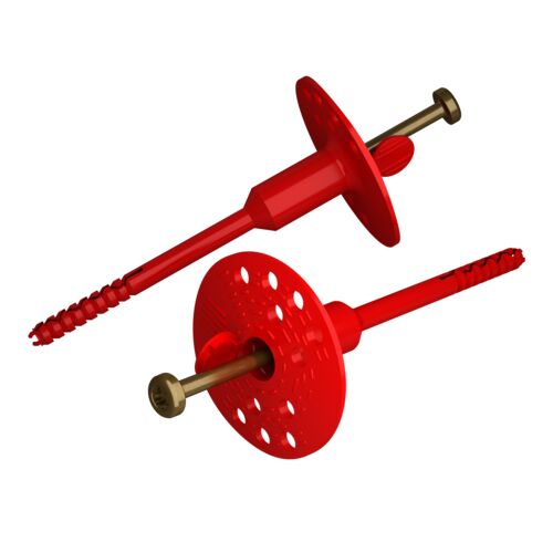 TERMOCLIP Крепеж фасадный Стена ISOL/220мм MS 260шт/уп, красный купить в Санкт-Петербурге TERMOCLIP Крепеж фасадный Стена ISOL/220мм MS 260шт/уп, красный