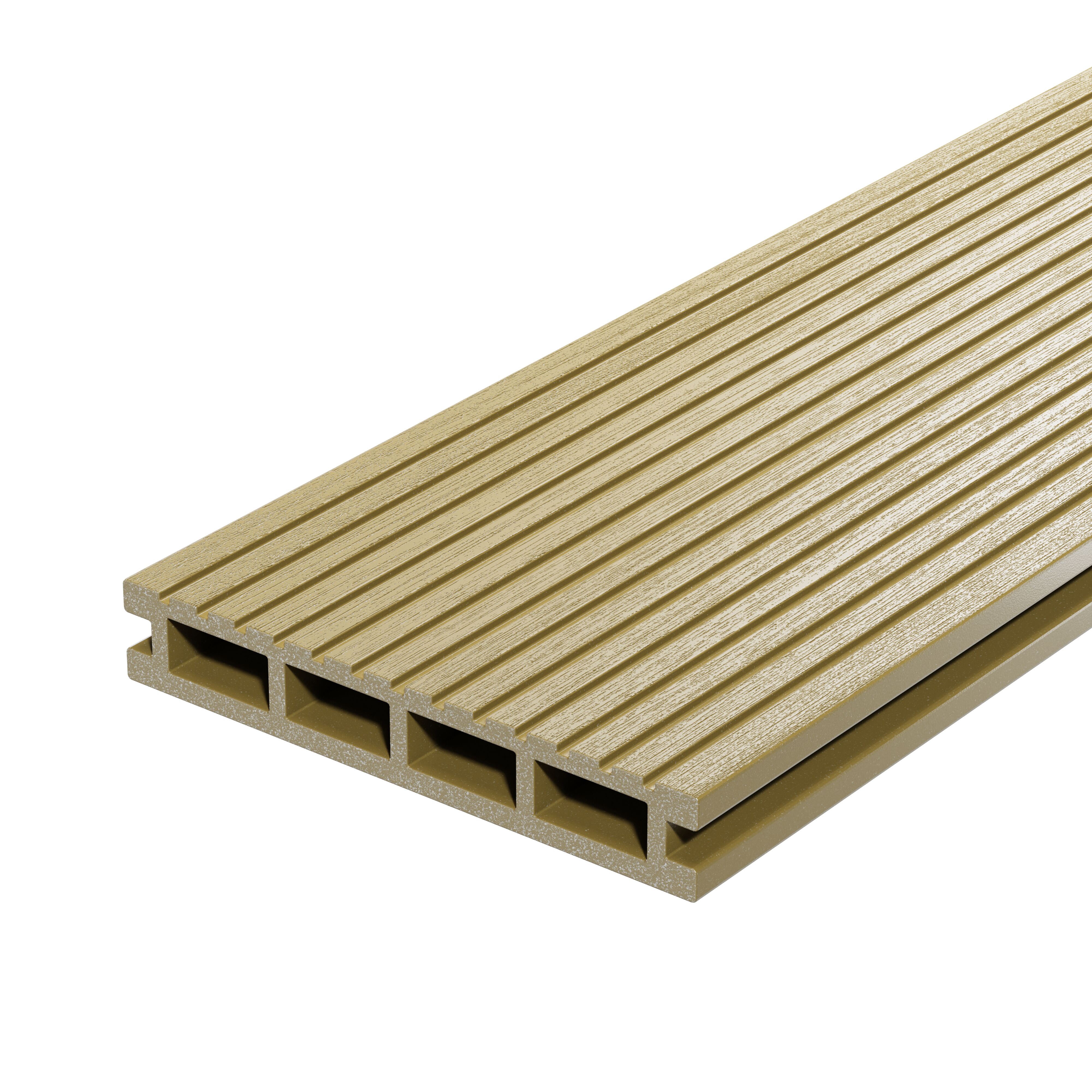 Террасная доска Decking Urban 150х24х4000 0.6м2 орех (медовый клен)