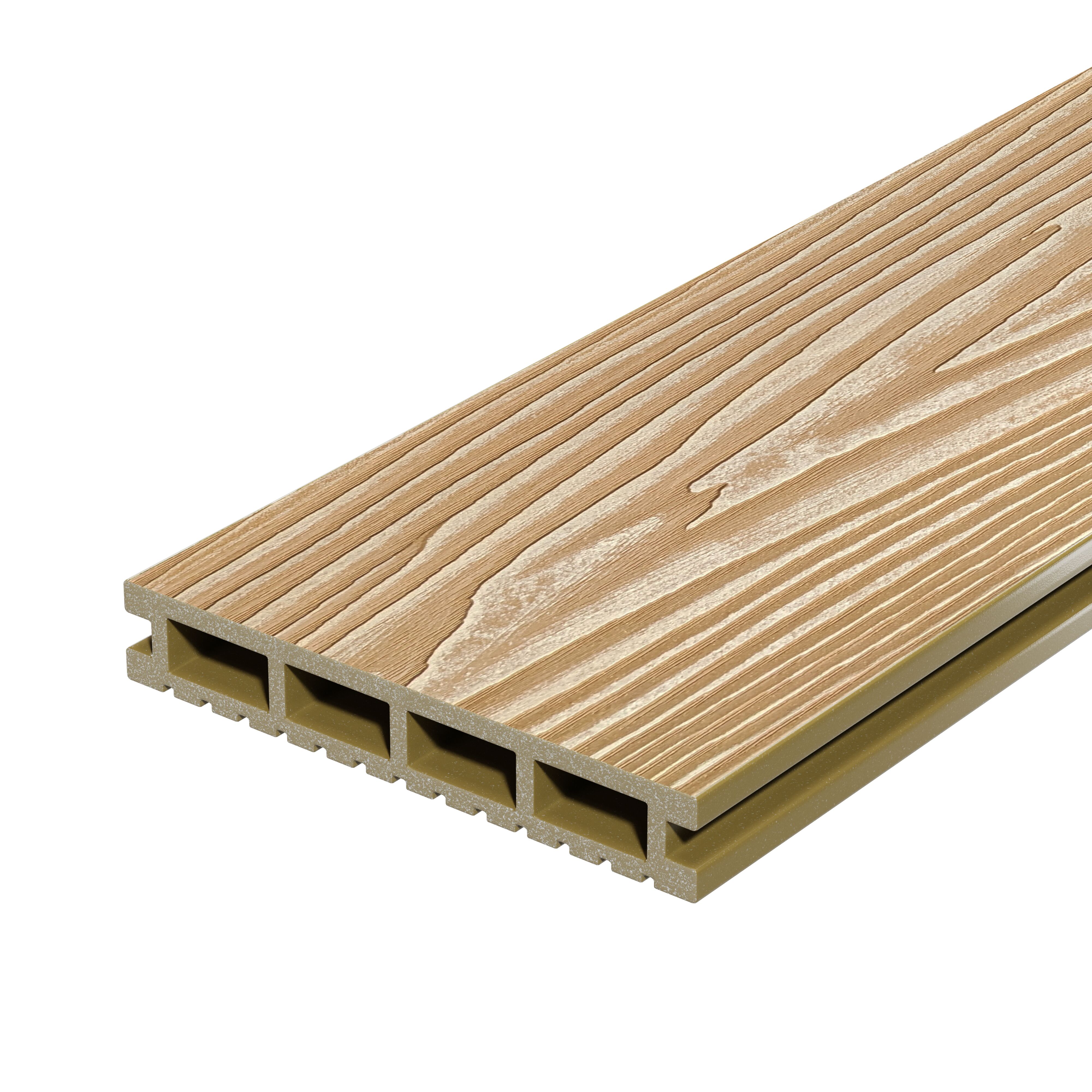 Доска террасная Decking Urban Орех (Медовый клен) 150х24х3000мм 0.45м2, Орех (Медовый клен)