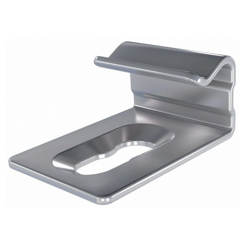 Кляймер стартовый МПК 6мм 100шт/упак Мастодек, серый