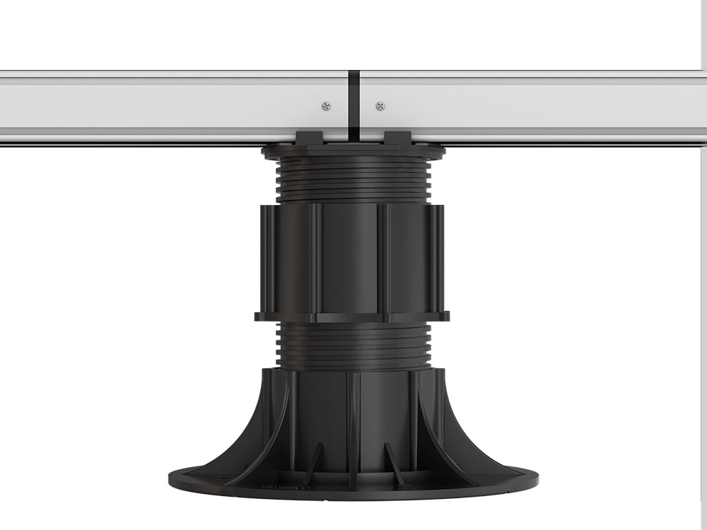 Регулируемые опоры разработаны с учетом всех особенностей организации настила эксплуатируемой плоской кровли или уличной террасы. Разработаны опытными архитекторами и инженерами для быстрого монтажа надежных оснований под террасные настилы. Опоры HILST LI