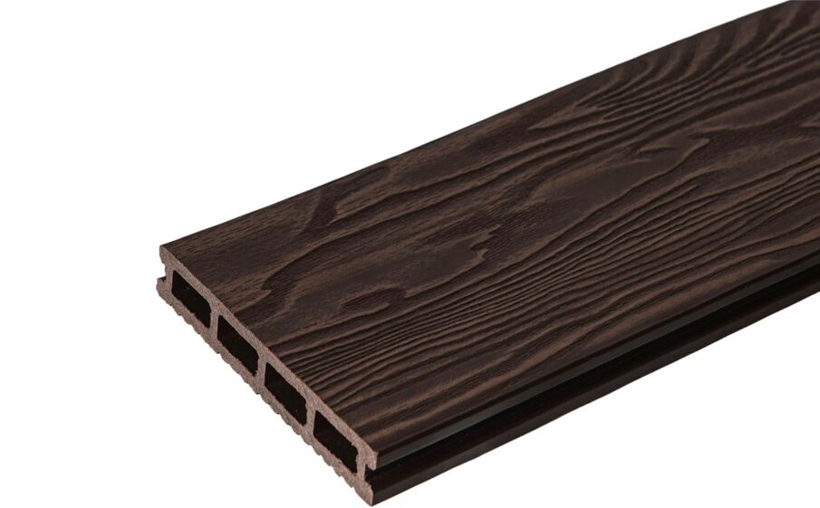 Распродажа Доска террасная TalverWood вельвет/фактура 3D венге 148х25х4000мм, Распродажа Доска террасная TalverWood вельвет/фактура 3D венге 148х25х4000мм