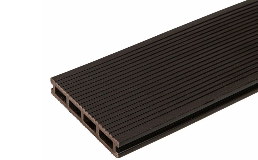 Распродажа Доска террасная TalverWood вельвет/фактура 3D венге 148х25х4000мм