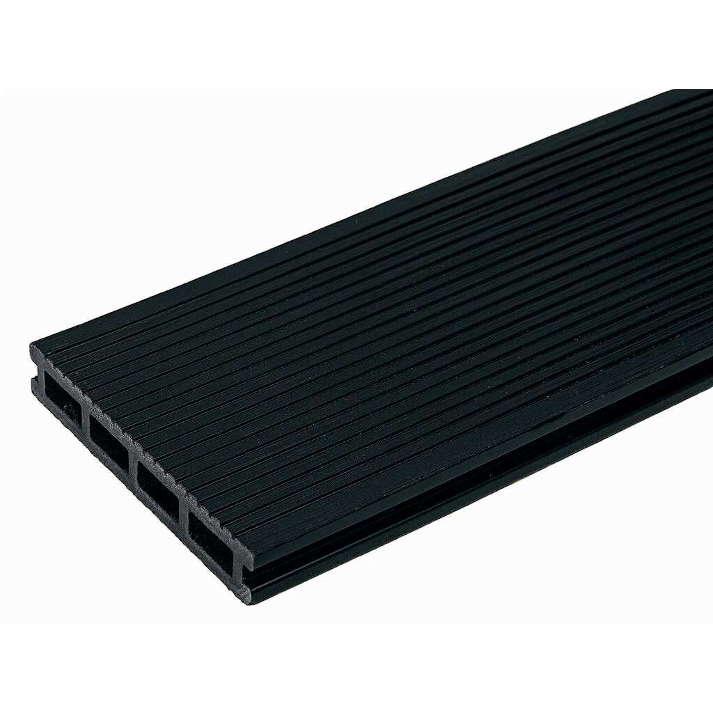 Распродажа Доска террасная TalverWood вельвет/фактура 3D графит 150х25х4000мм