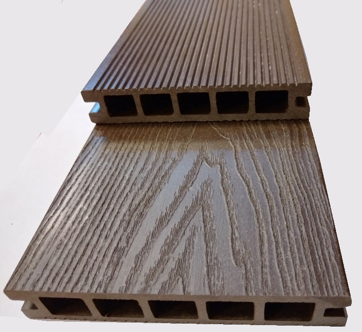 Упаковка террасной доски ВД 3D/вельвет палисандр 150х27х3000мм (2 шт.), Палисандр