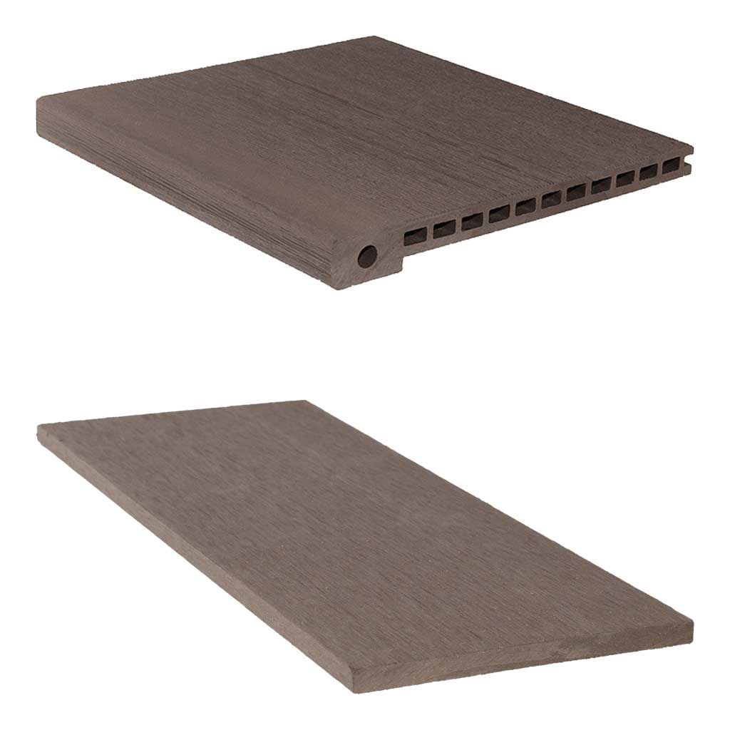 Ступень пустотелая CM Decking цвет WENGE (венге, коричневый)
