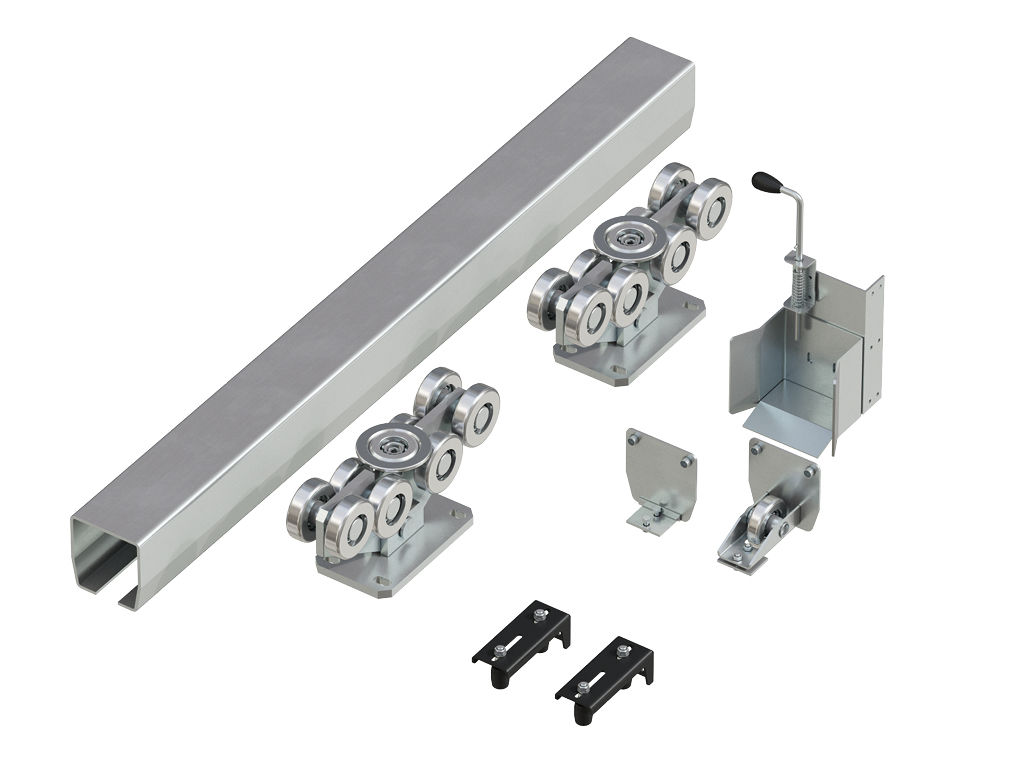 комплектация к тяжёлым откатным воротам