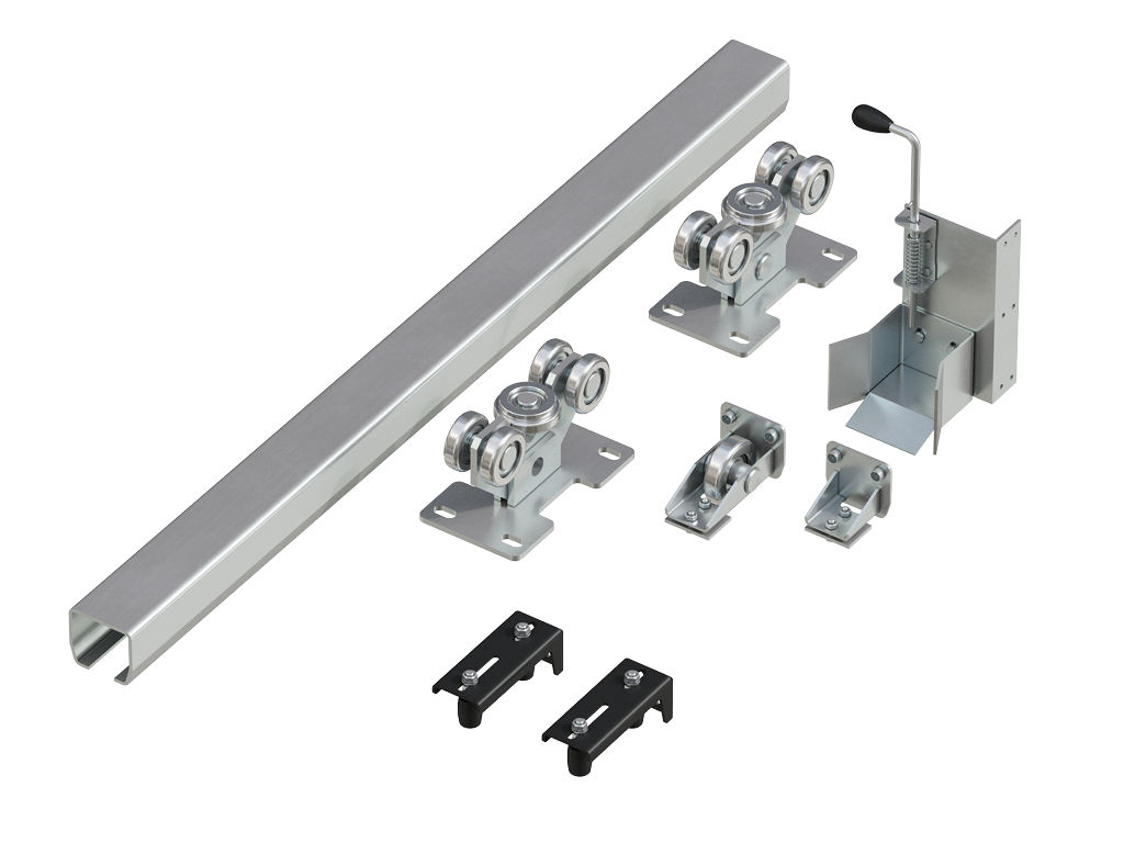 комплектующие к откатным воротам