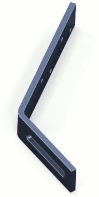 Удлинитель крюка (кронштейна) желоба включая болт и гайку, Удлинитель крюка (кронштейна) желоба RR20