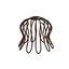 Паук (сетка воронки) металлическая матовая коричневая 8017
