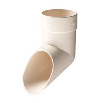 Наконечник трубы (слив-отвод) D100 латте Docke LUX, Наконечник трубы (слив-отвод) D100 латте Docke LUX