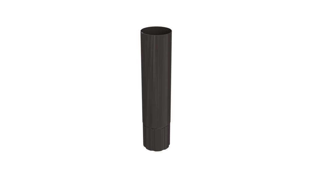 Труба водосточная 3м GLC Steel, темно-коричневый RR32