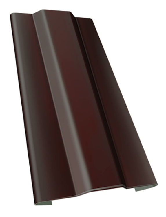 Защелка для хомута кронштейна трубы GL Optima Matt, коричневый матовый (8017)