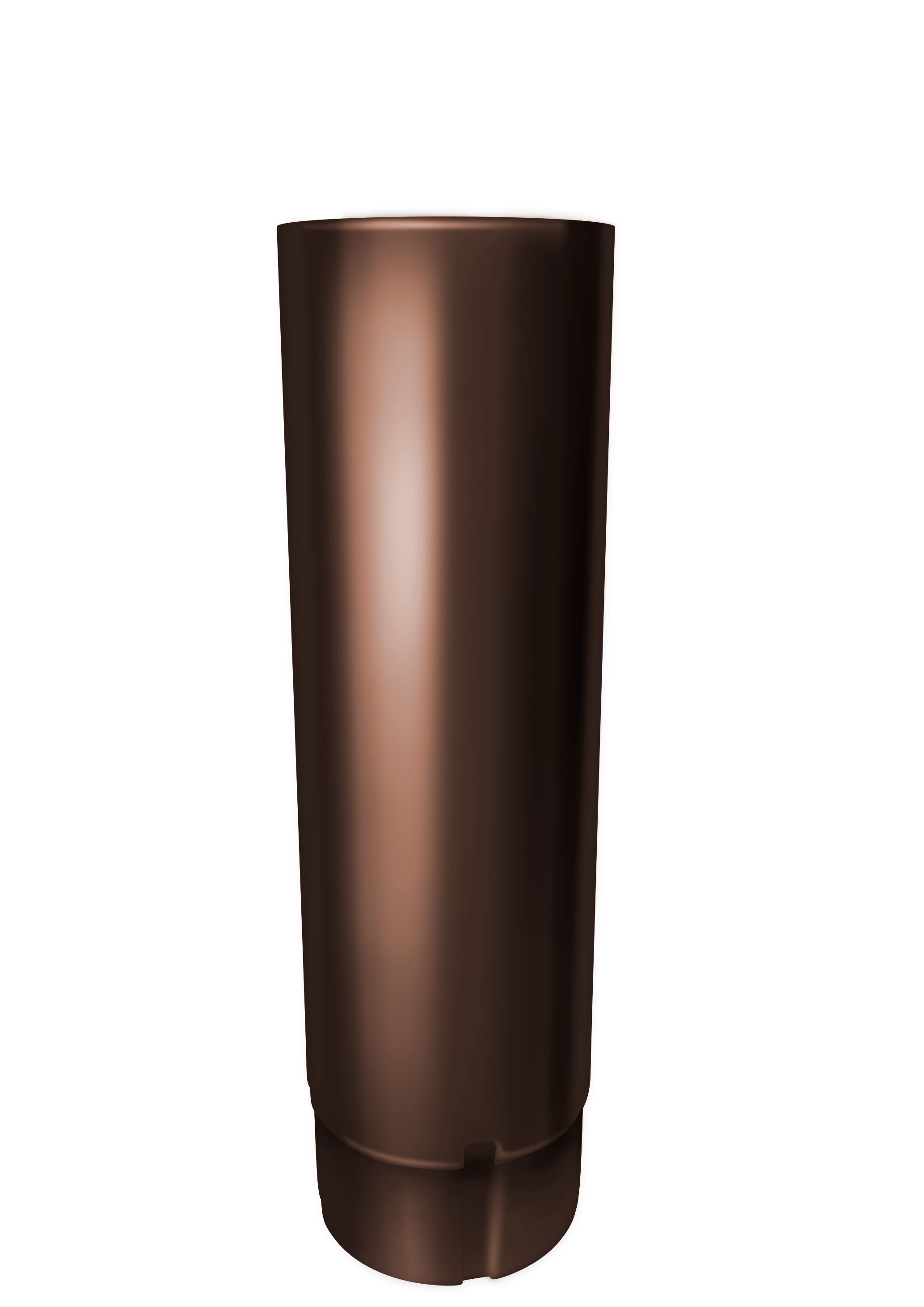 Труба круглая 3000мм D90 GrandLine Optima, 8017 коричневый