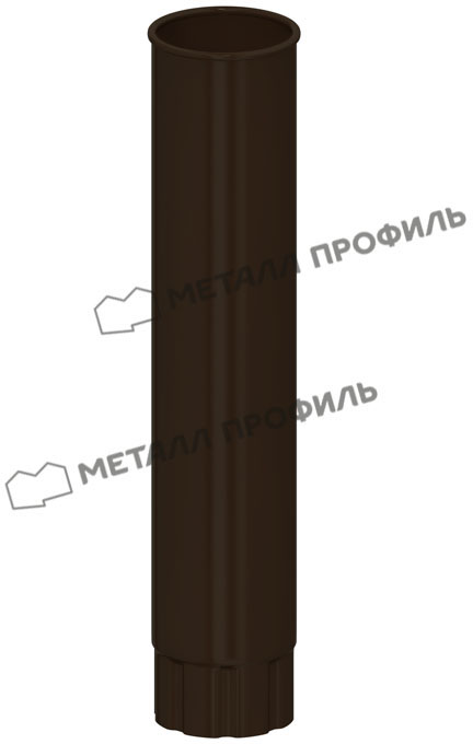труба водосточная МП Престиж RR32 темно-коричневый