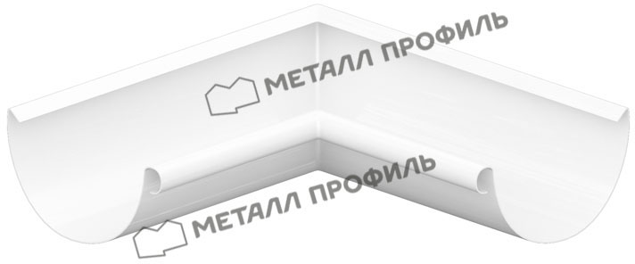 угол желоба внутренний 9010 белый