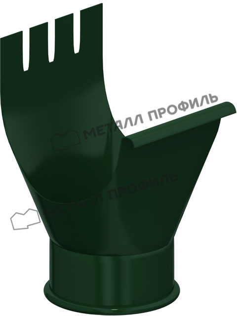 воронка желоба 6005 зеленый