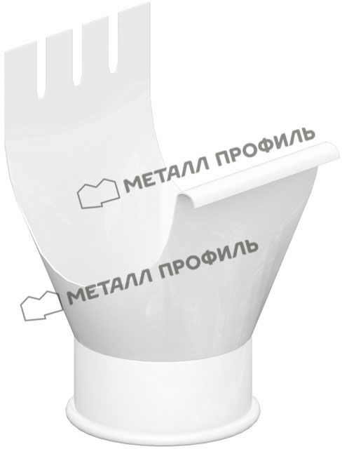 воронка желоба 9010 белый