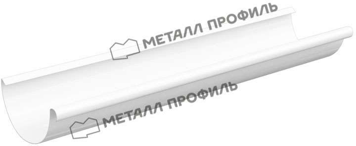 Желоб 9010 белый 3000мм МП Престиж
