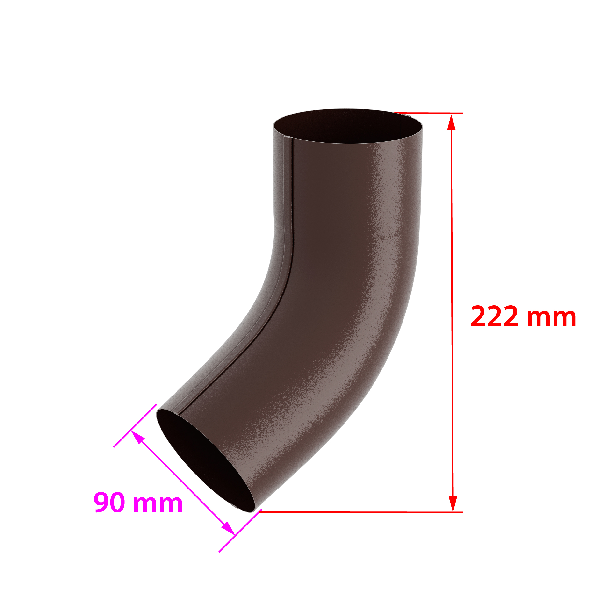 Колено 60° D90 PU Stynergy