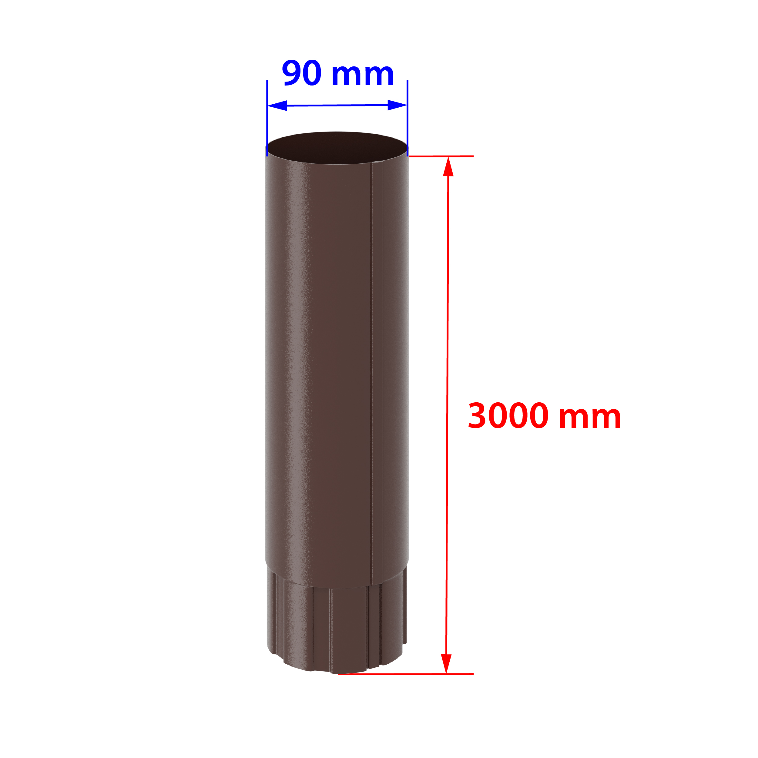 Труба 3000мм D90 PU Stynergy