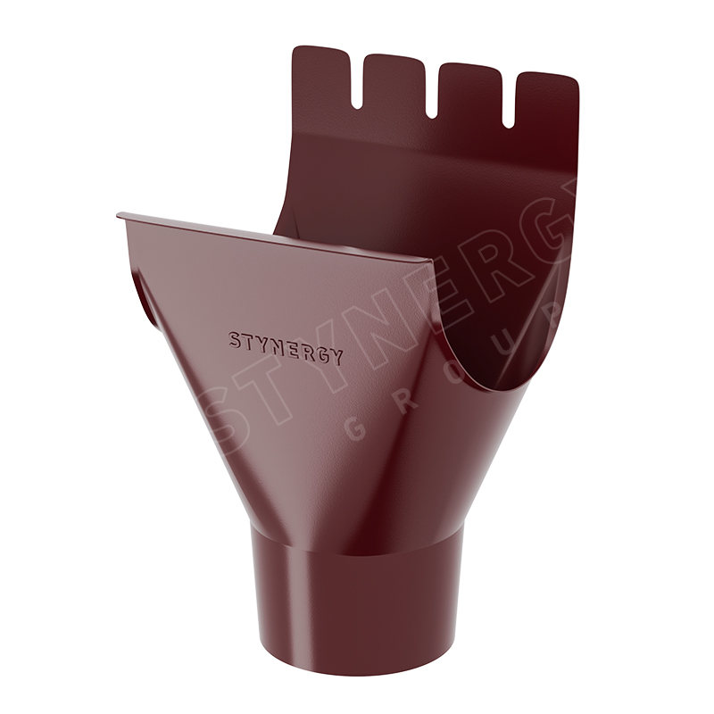 Воронка желоба D125/90 Stynergy, 3005 темно-красный