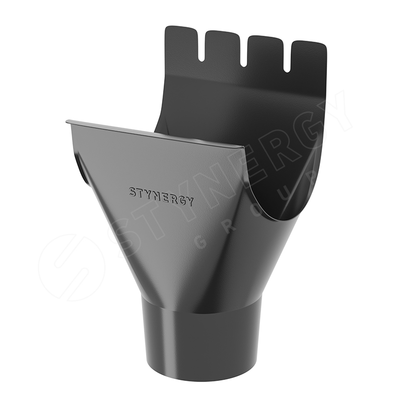 Воронка желоба D125/90 Stynergy, 7024 тёмно-серый