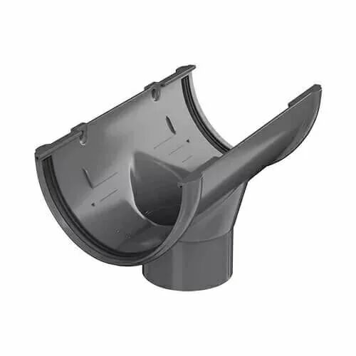 Воронка желоба D125 серый (7024) ТН ПВХ 10шт/уп, Серый 7024