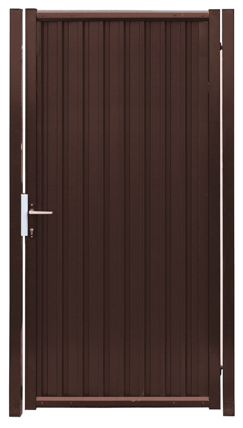 Калитка Estet 2000х1000мм 8017 коричневый Grand Line, Калитка Estet 2000х1000мм 8017 коричневый Grand Line купить в Санкт-Петербурге Калитка Estet 2000х1000мм 8017 коричневый Grand Line, Калитка Estet 2000х1000мм 8017 коричневый Grand Line