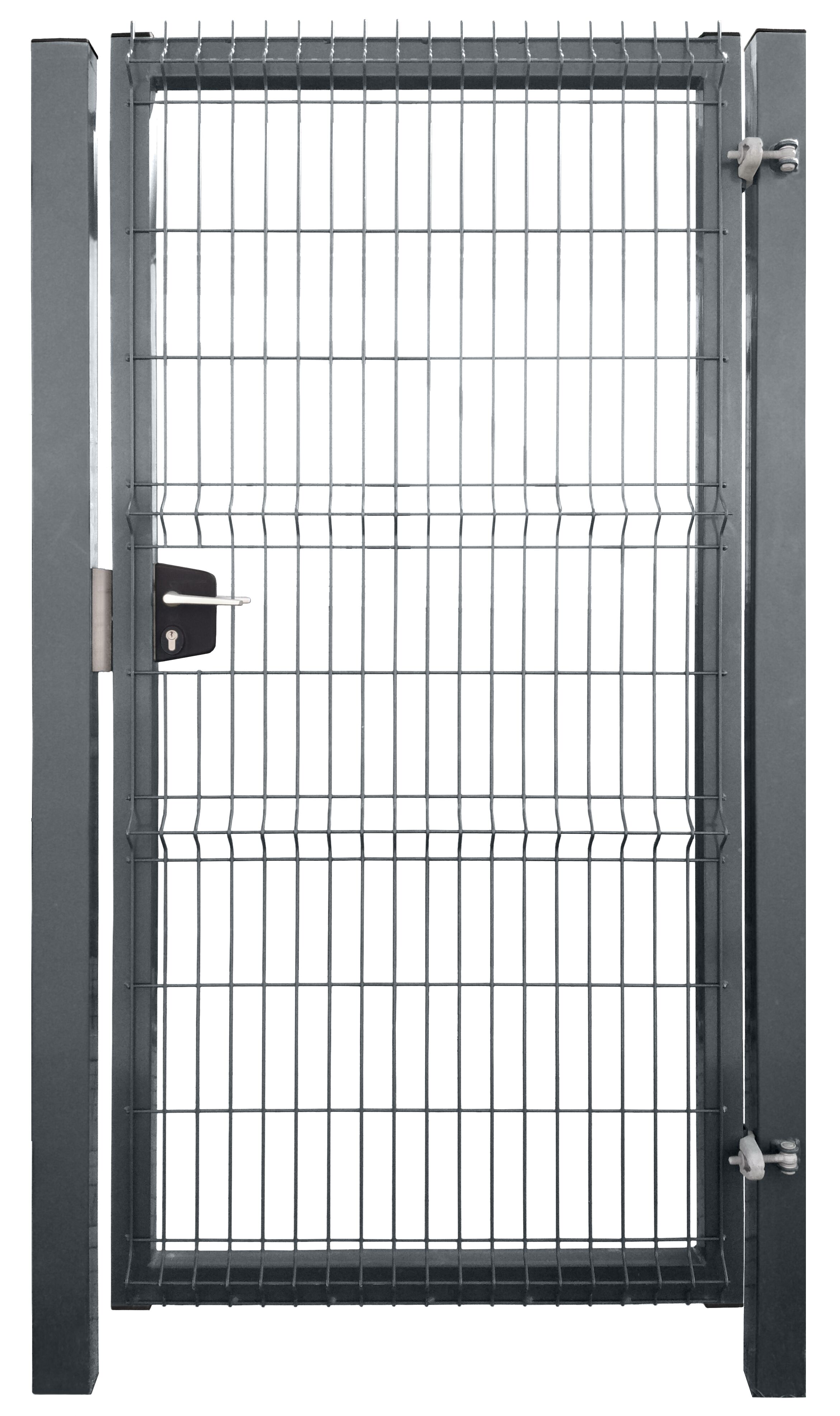 Калитка Profi Lock 2030х1000мм 7024 темно-серый Grand Line, Калитка Profi Lock 2030х1000мм 7024 темно-серый Grand Line