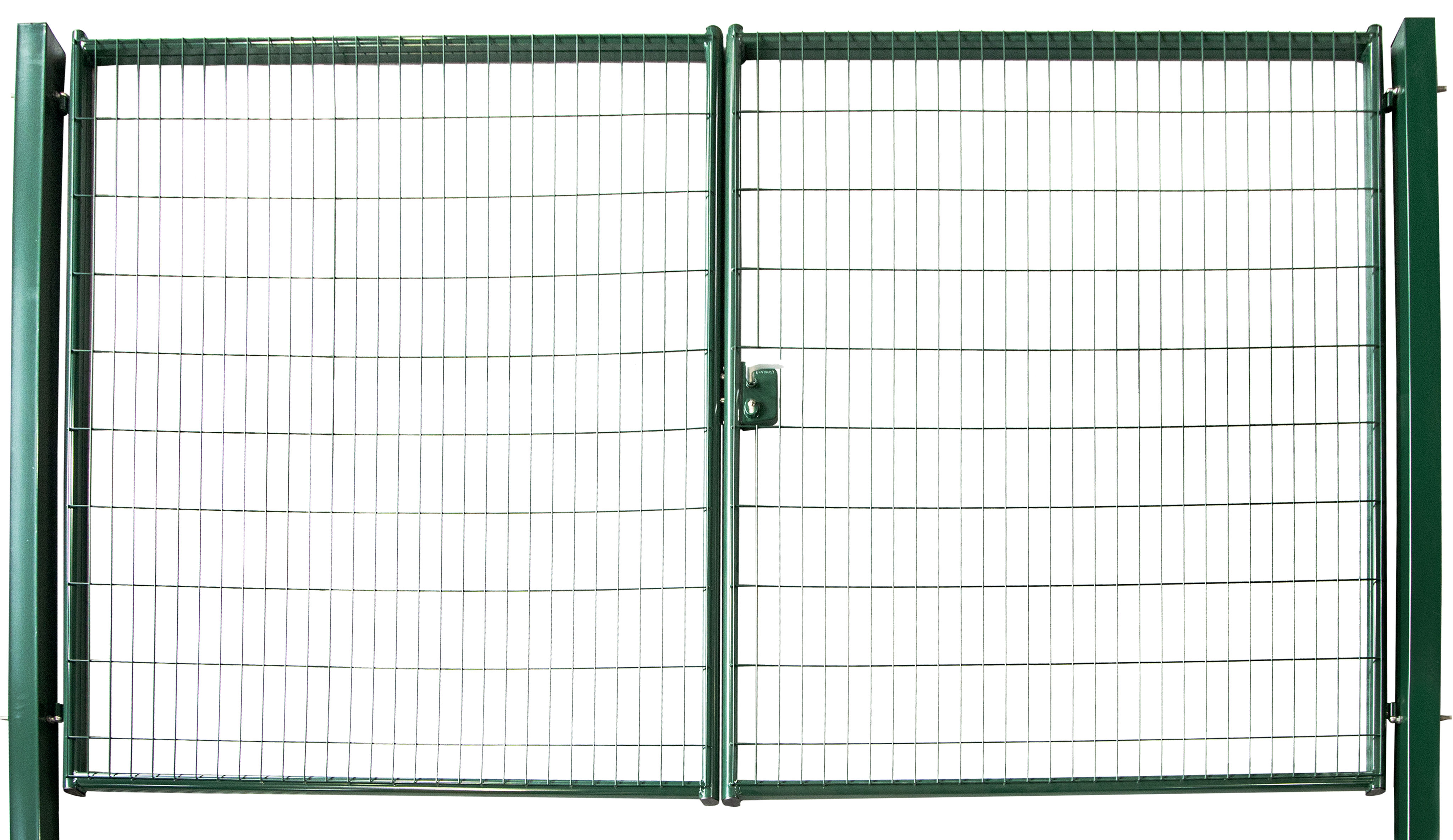 Ворота распашные Medium New lock 2,03х4,0 м, Ворота Medium New Lock 2030х4000мм 6005 темно-зеленый Grand Line купить в Санкт-Петербурге Ворота распашные Medium New lock 2,03х4,0 м, Ворота Medium New Lock 2030х4000мм 6005 темно-зеленый Grand Line