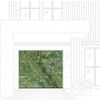 Ворота гаражные секционные Verde Fantastico Prestige Lux L-гофр smooth 3000х3000мм ALUTECH