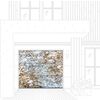 Ворота гаражные секционные Delicatus Gold Prestige Lux L-гофр smooth 3000х3000мм ALUTECH