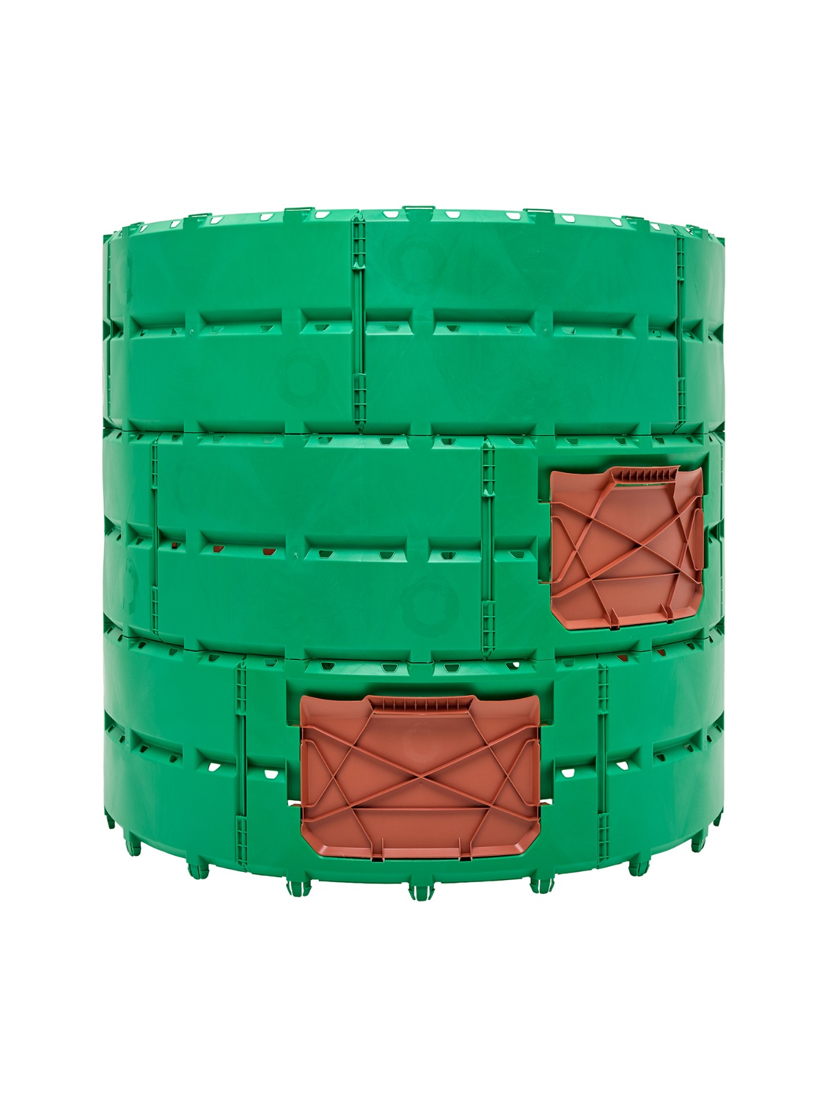 Компостер 1300л зеленый AGROGEO, зеленый