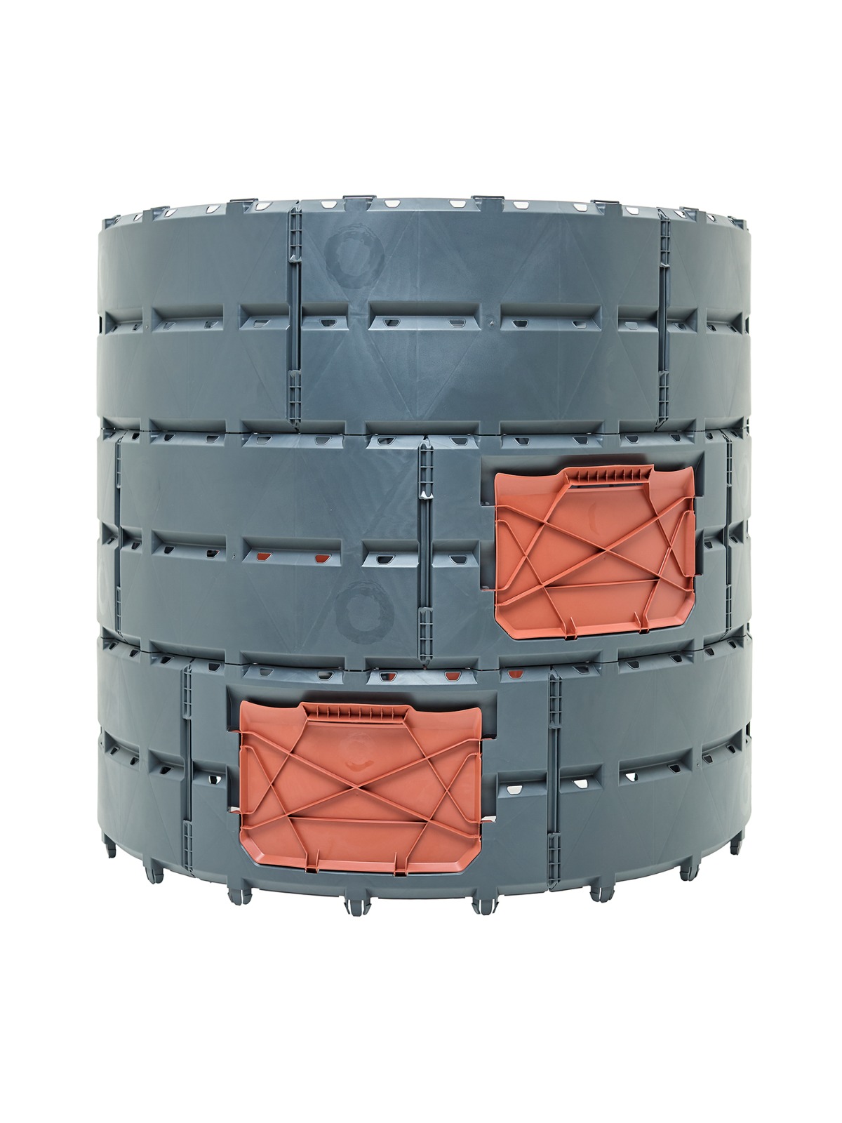 Компостер 1300л антрацит AGROGEO, антрацит