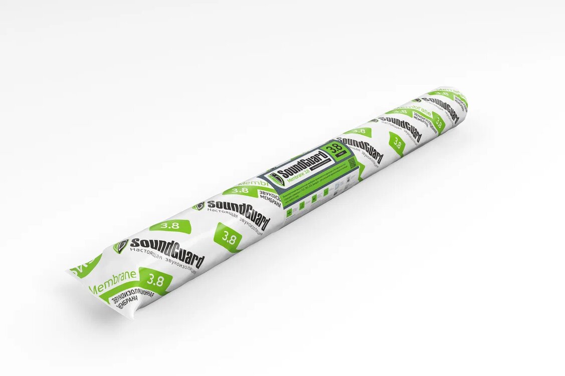 Звукоизоляционная мембрана SoundGuard Membranе 3,8 купить в Санкт-Петербурге Звукоизоляционная мембрана SoundGuard Membranе 3,8
