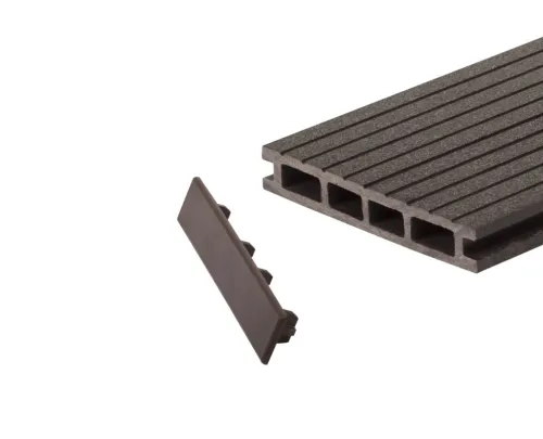 Торцевая заглушка GRINDERDECO, пластик, для доски ДПК, 150х25мм, уп=10шт купить в Санкт-Петербурге
