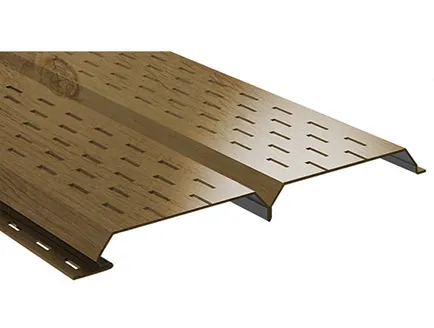 Софит Lбрус перфорированный Ecosteel купить в Санкт-Петербурге