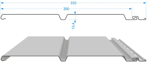 Сайдинг Docke Premium Брус D6S купить в Санкт-Петербурге