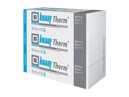 KNAUF Therm® ПАНЕЛЬ (ППС 14) 50мм, 12 плит, 14.4м2, 1000х1200мм, 0.72м3 купить в Санкт-Петербурге