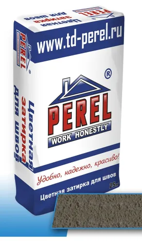 Цветная затирочная смесь Perel RL серая купить в Санкт-Петербурге