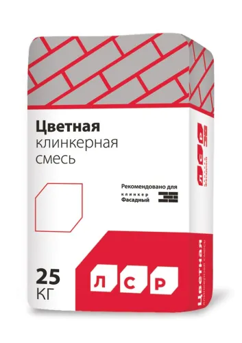 Цветная клинкерная белая смесь ЛСР купить в Санкт-Петербурге
