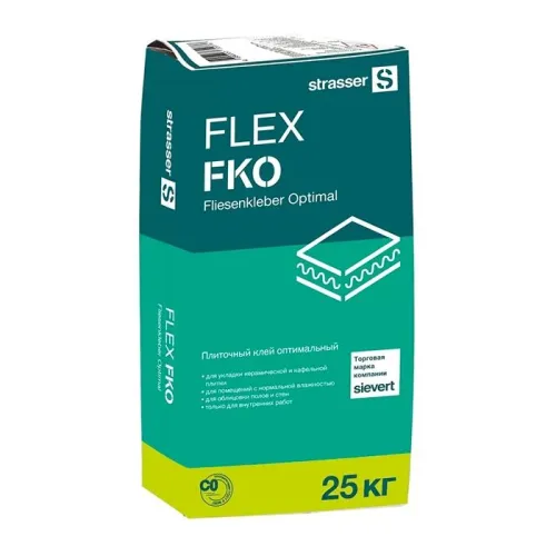 FLEX FKO Плиточный клей оптимальный CO strasser купить в Санкт-Петербурге